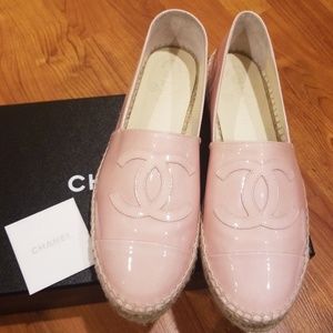 Pink Chanel Espadrilles